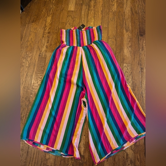 NWT Torrid Washable Gauze Drape Leg Cover-Up Jumpsuit plus size 3x - Picture 11 of 13